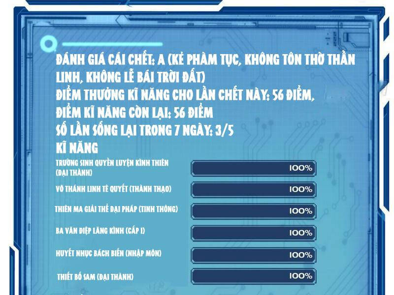 Giết Ta Thêm Mấy Lần Ta Liền Vô Địch