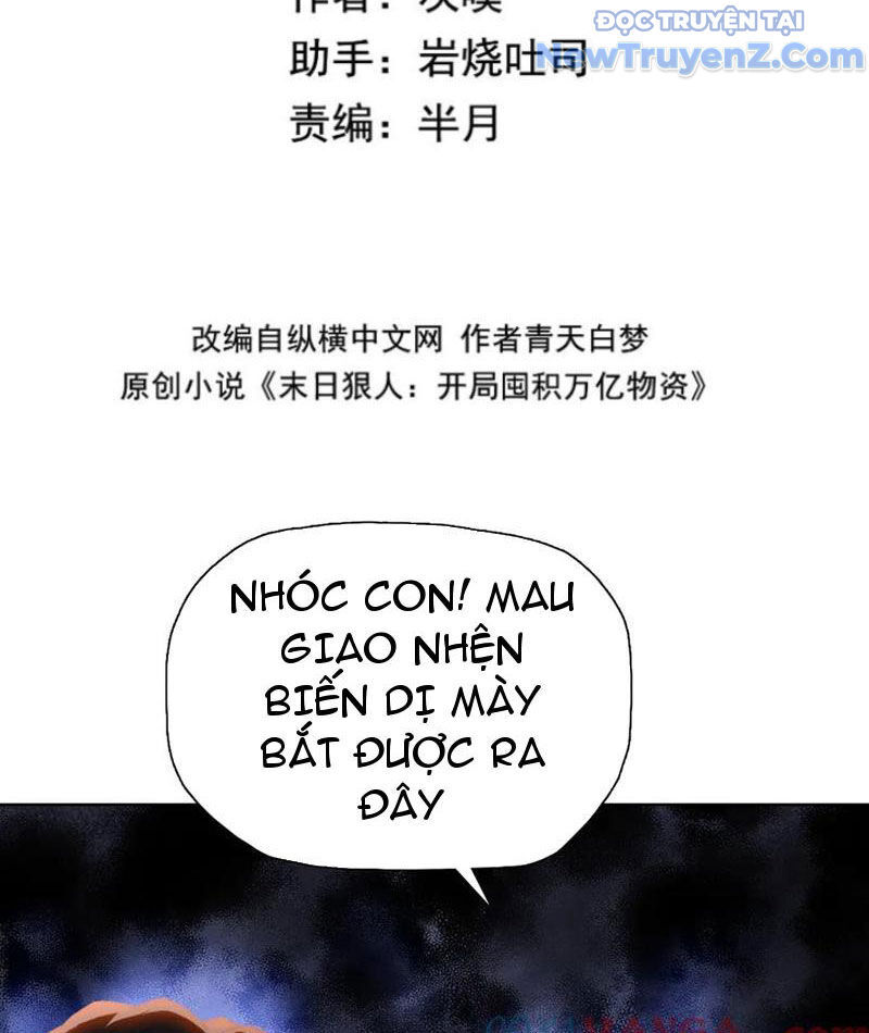 Kẻ Tàn Nhẫn Ngày Tận Thế: Bắt Đầu Dự Trữ Hàng Tỷ Tấn Vật Tư