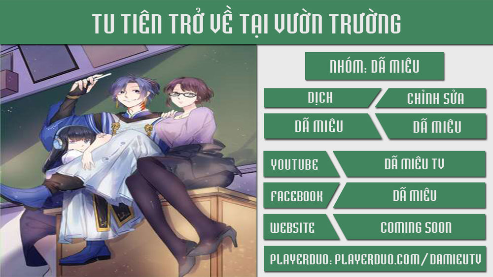 Tu Tiên Trở Về Tại Vườn Trường