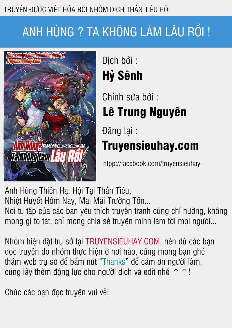 Anh Hùng ? Ta Không Làm Lâu Rồi
