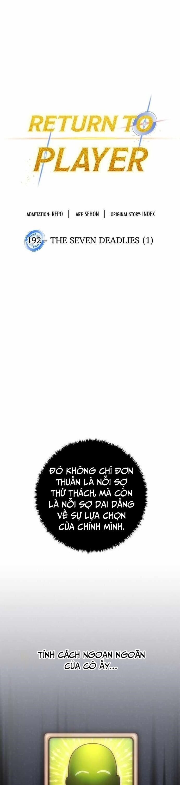Trở Lại Thành Người Chơi