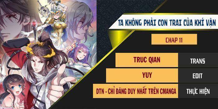 Ta không phải con cưng của khí vận