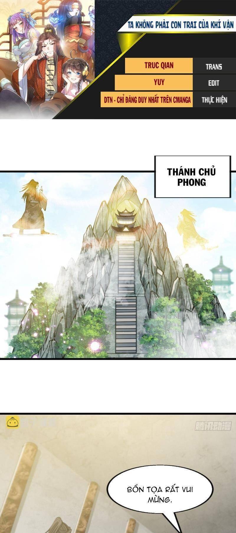 Ta không phải con cưng của khí vận
