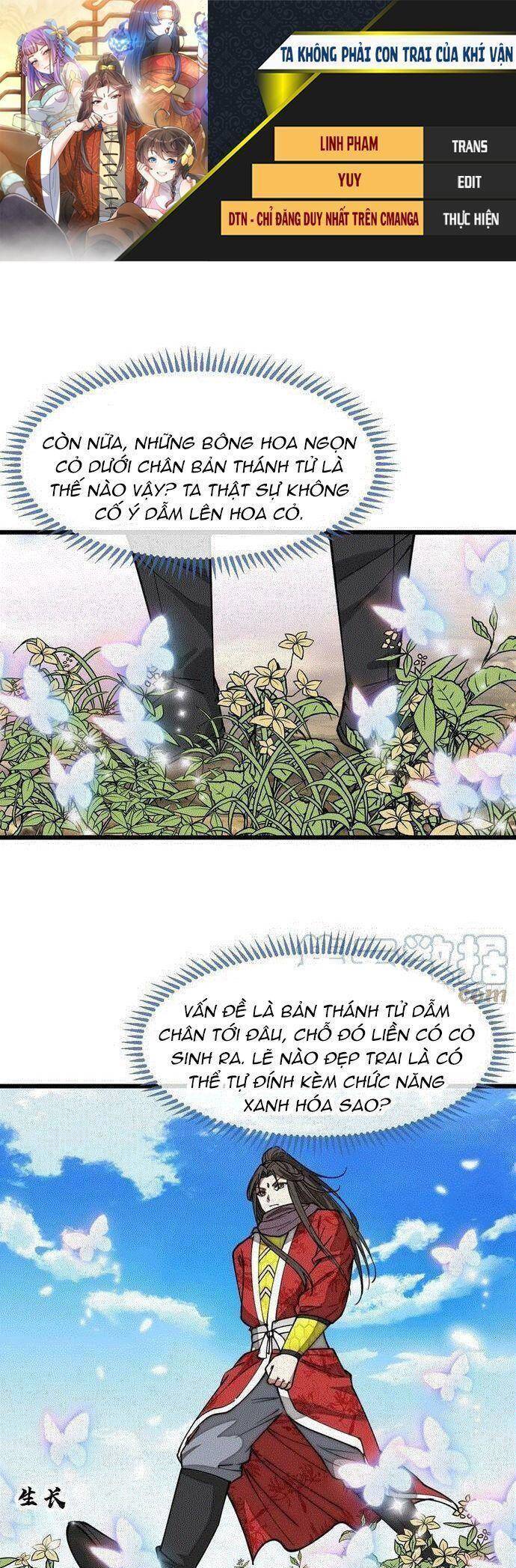 Ta không phải con cưng của khí vận