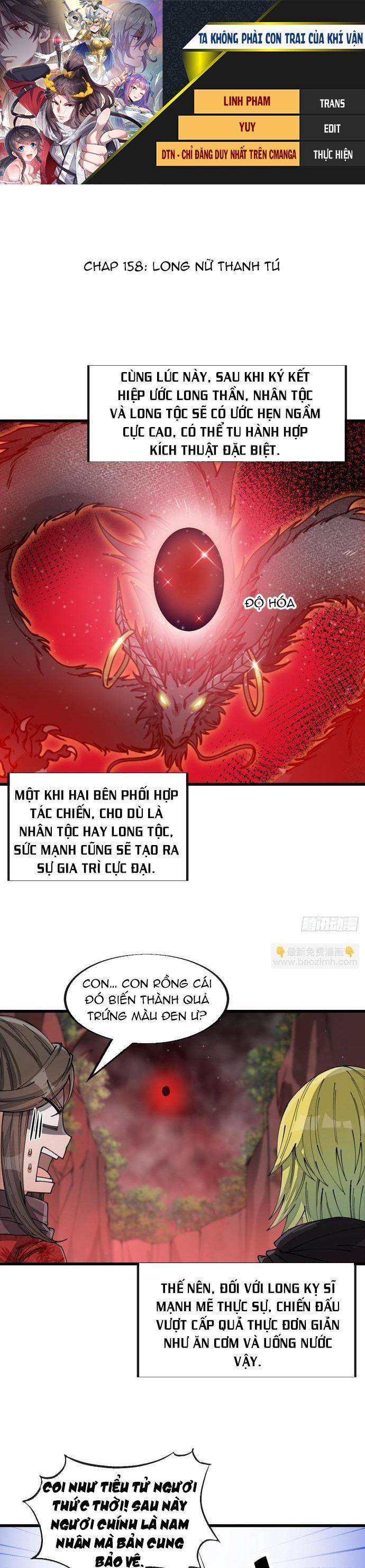 Ta không phải con cưng của khí vận