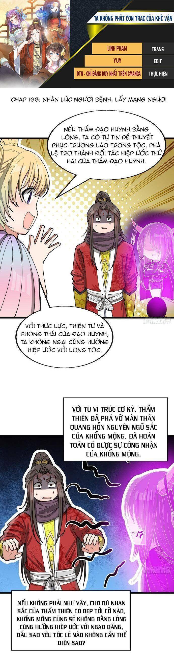 Ta không phải con cưng của khí vận