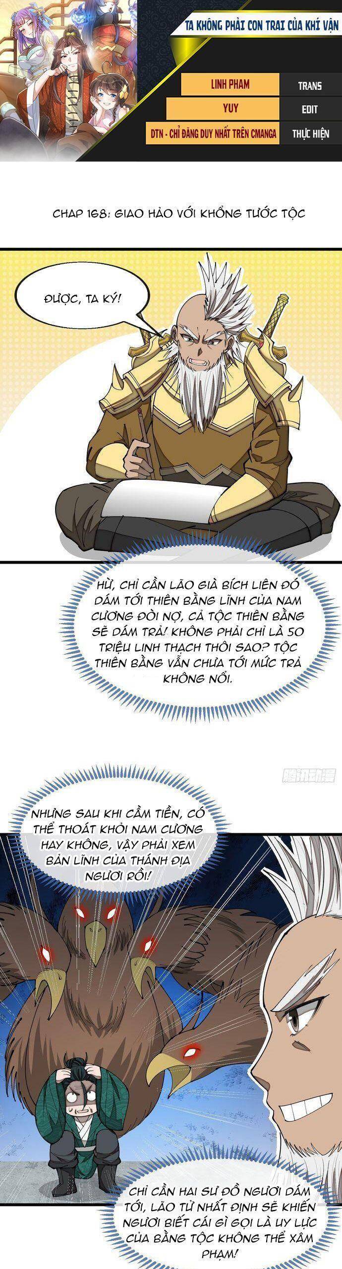 Ta không phải con cưng của khí vận
