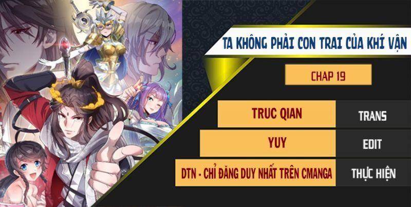Ta không phải con cưng của khí vận