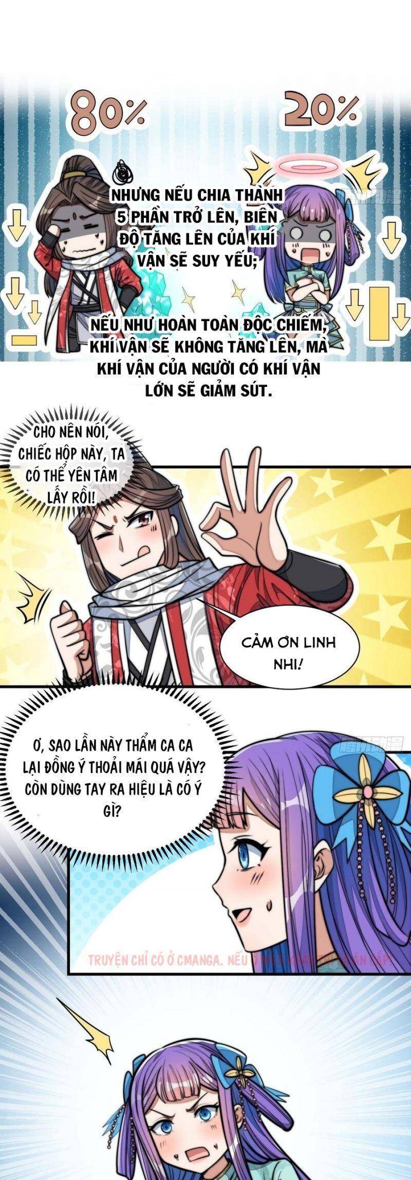 Ta không phải con cưng của khí vận