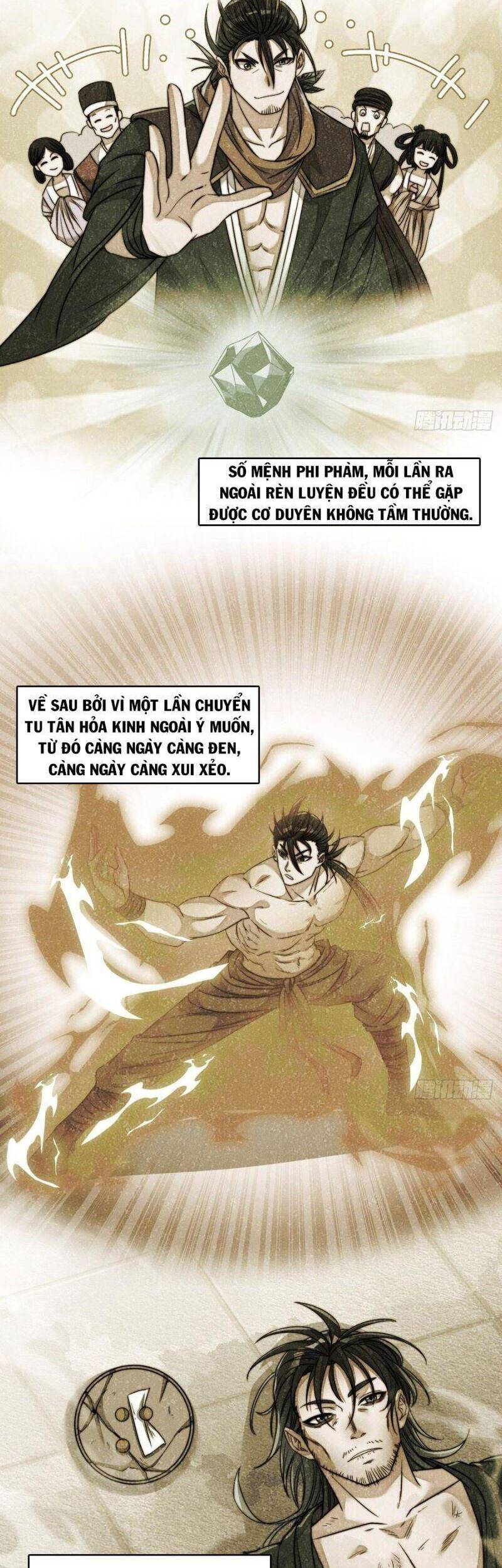 Ta không phải con cưng của khí vận