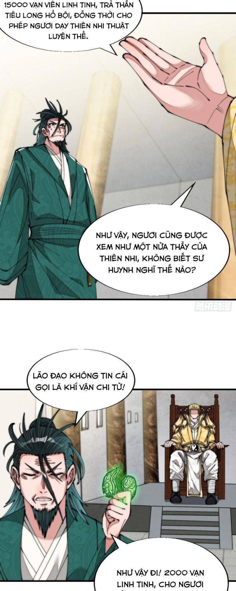 Ta không phải con cưng của khí vận