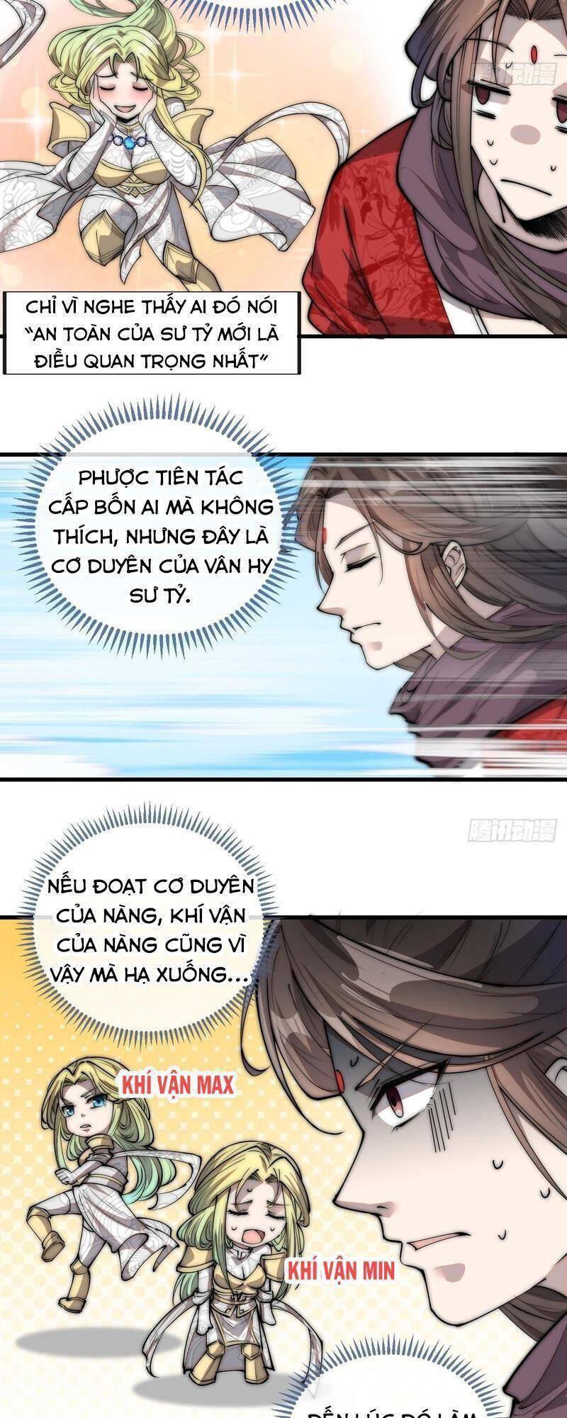 Ta không phải con cưng của khí vận