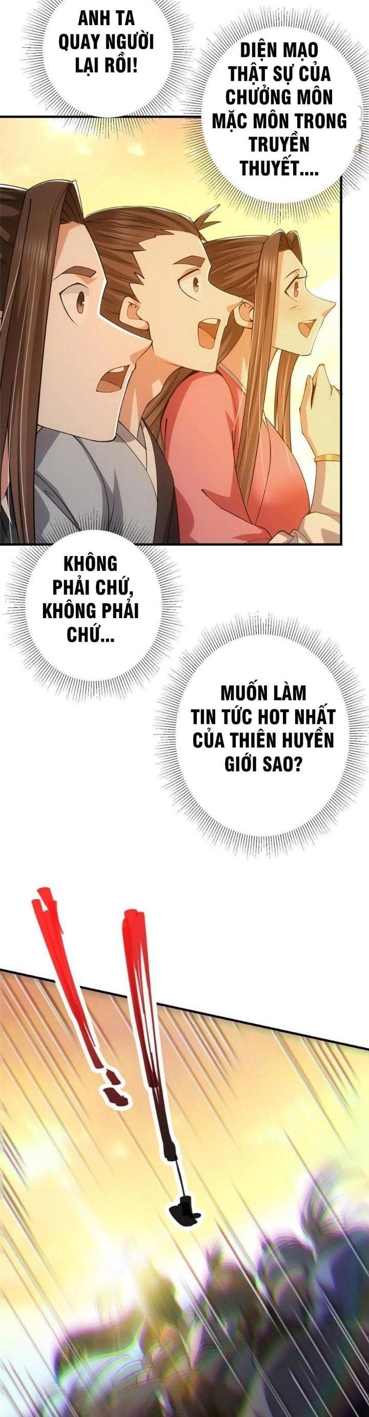 Chưởng môn khiêm tốn chút