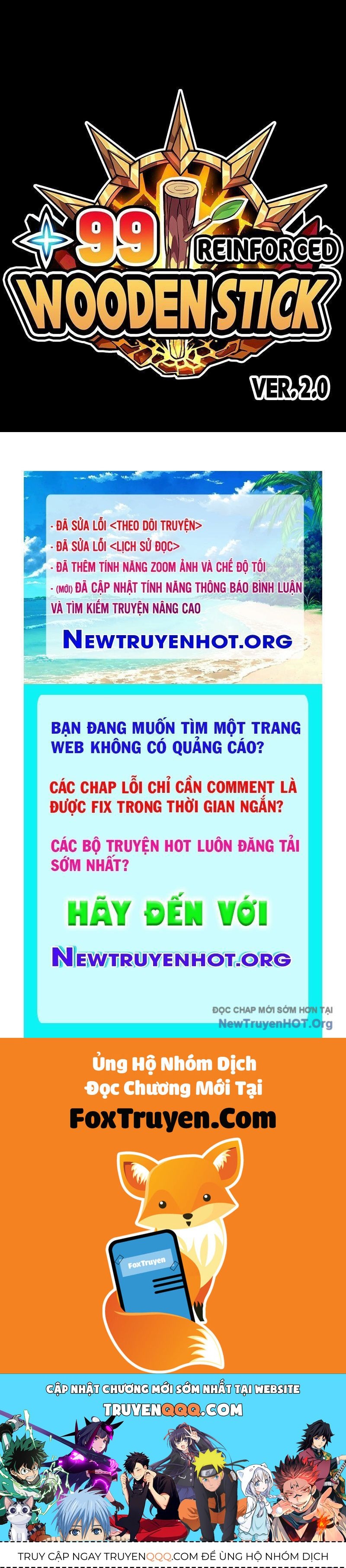 Gậy Gỗ Cấp 99+