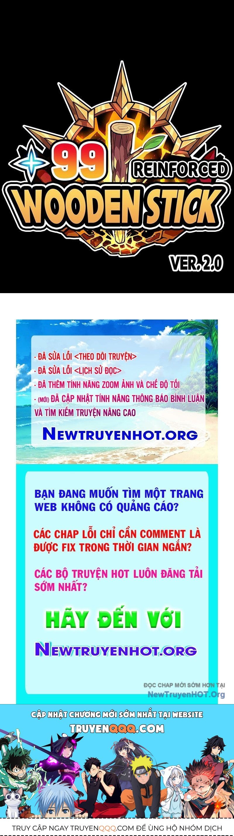 Gậy Gỗ Cấp 99+
