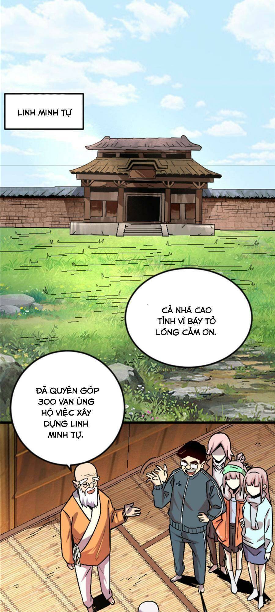 Thí chủ, lên đường thôi