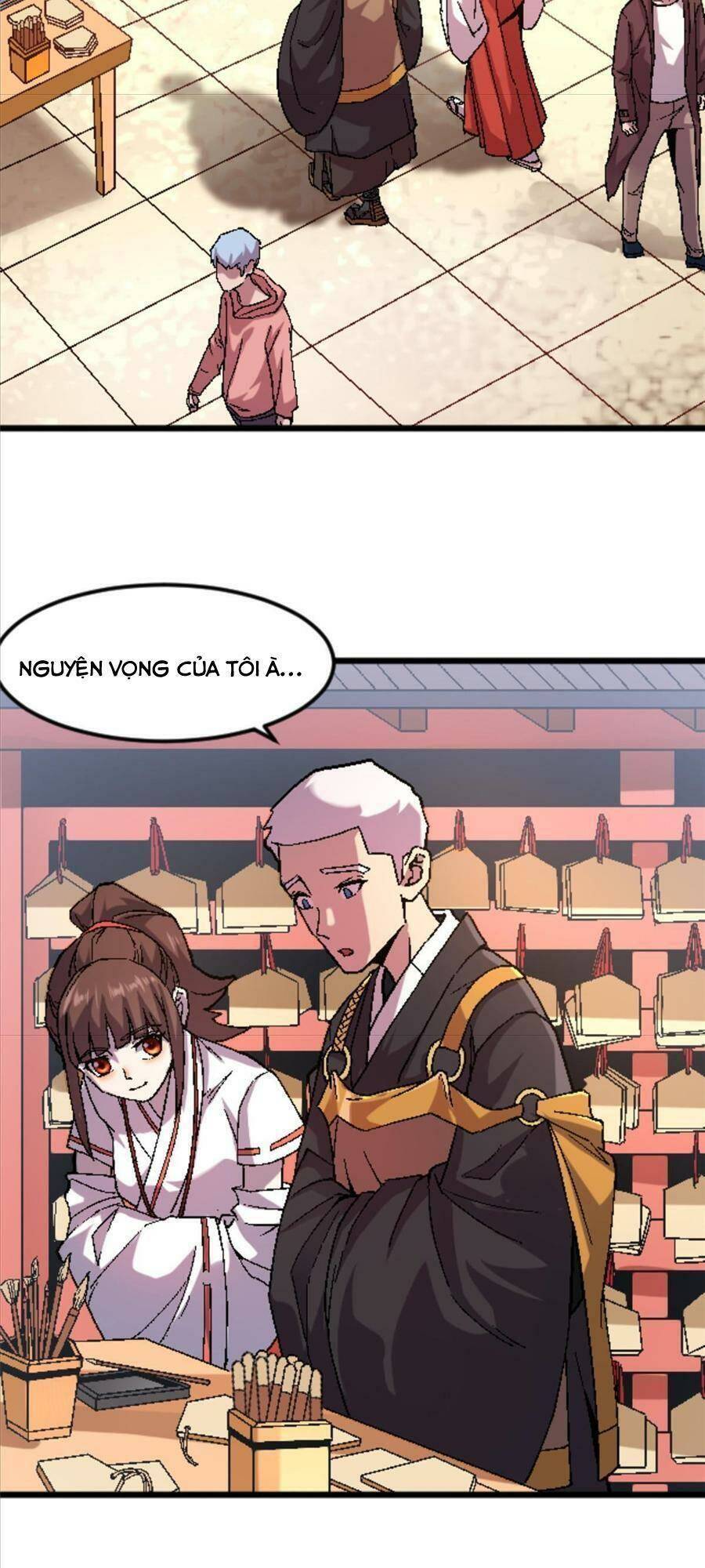 Thí chủ, lên đường thôi