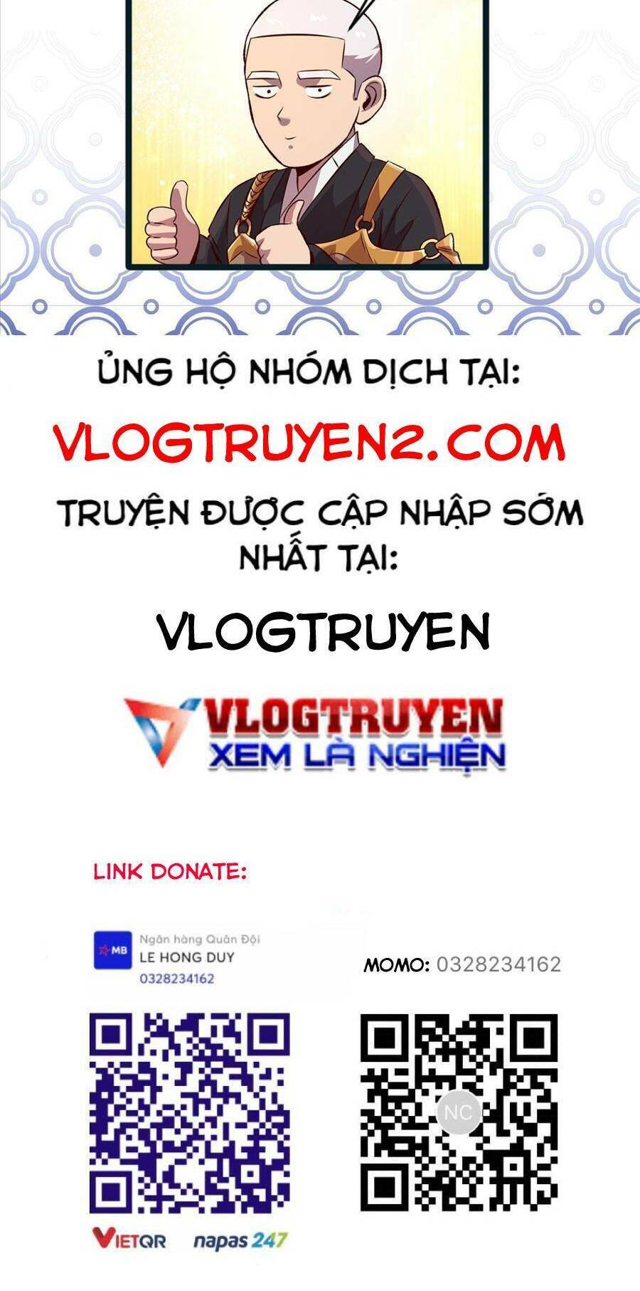Thí chủ, lên đường thôi