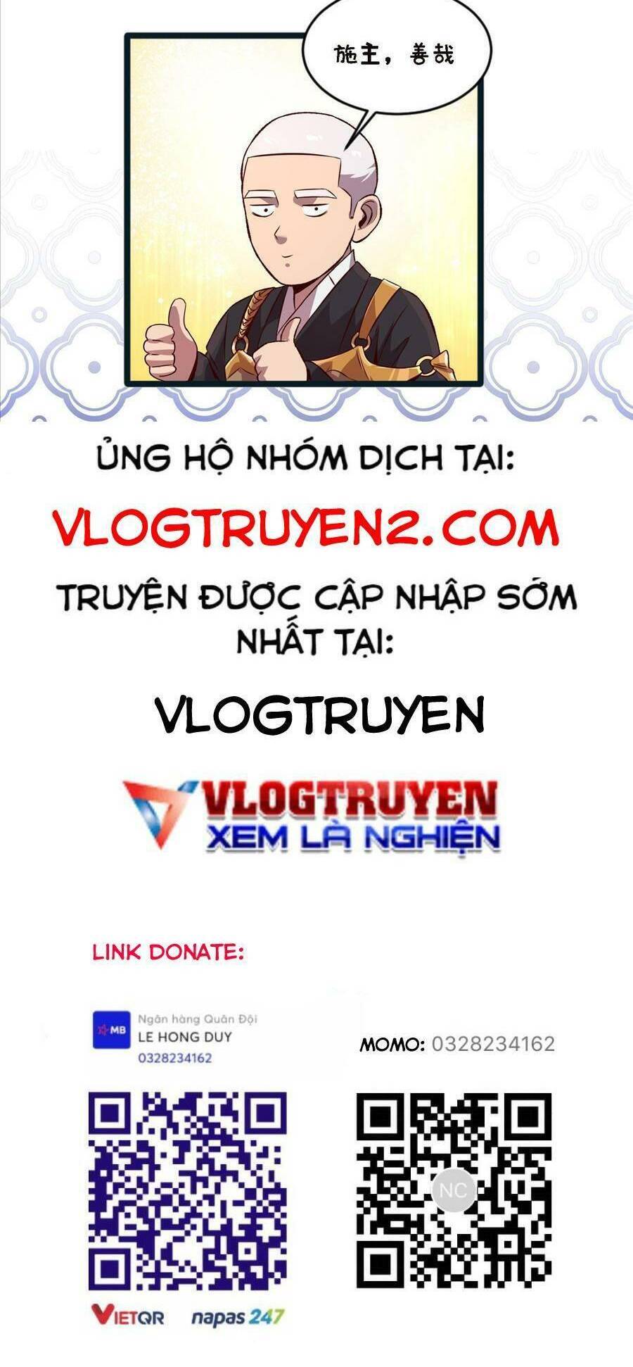 Thí chủ, lên đường thôi
