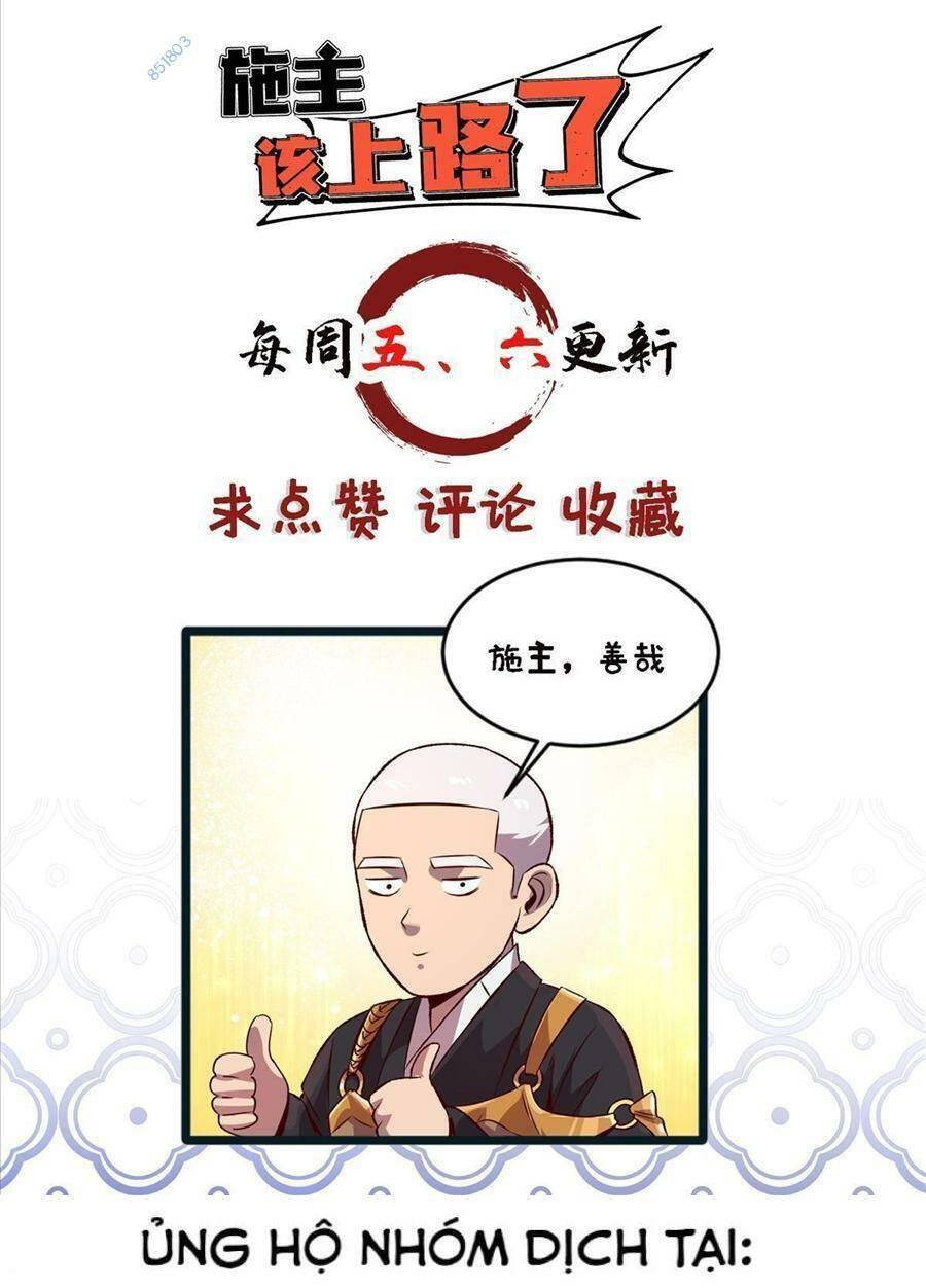 Thí chủ, lên đường thôi