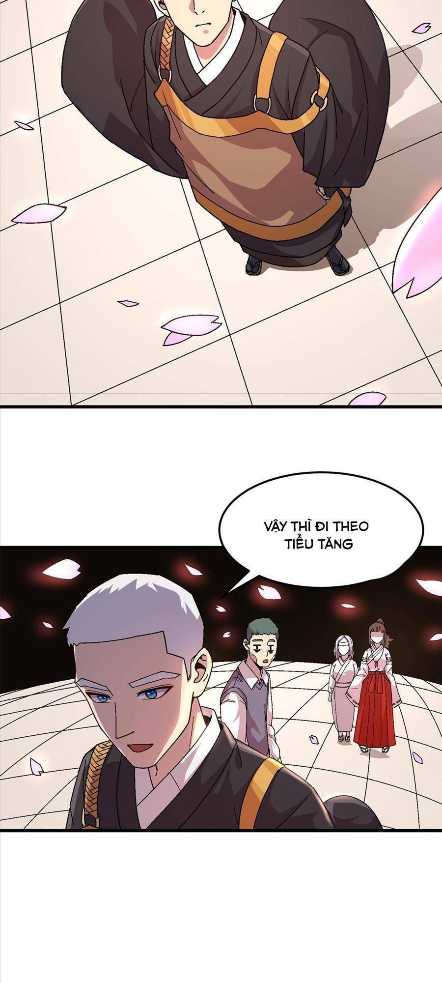 Thí chủ, lên đường thôi