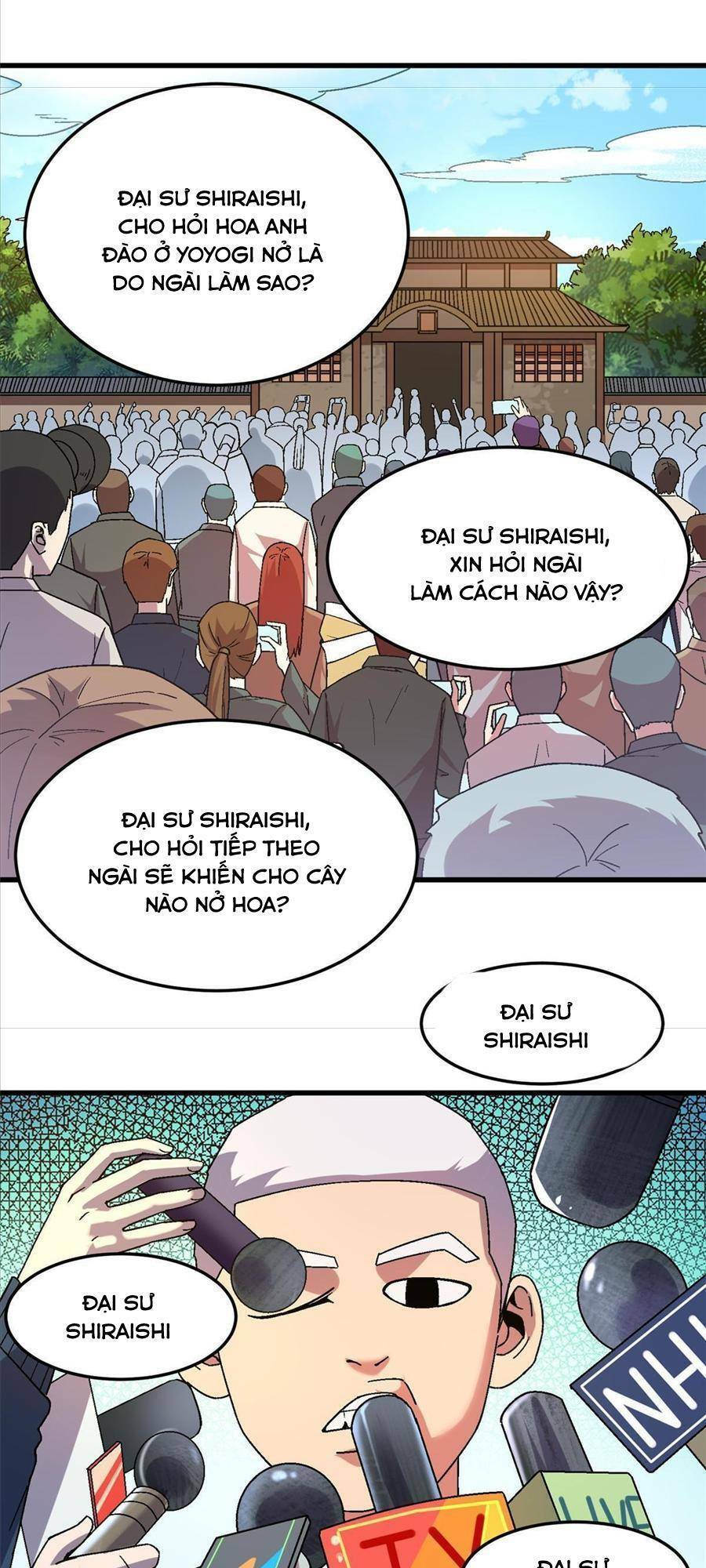 Thí chủ, lên đường thôi