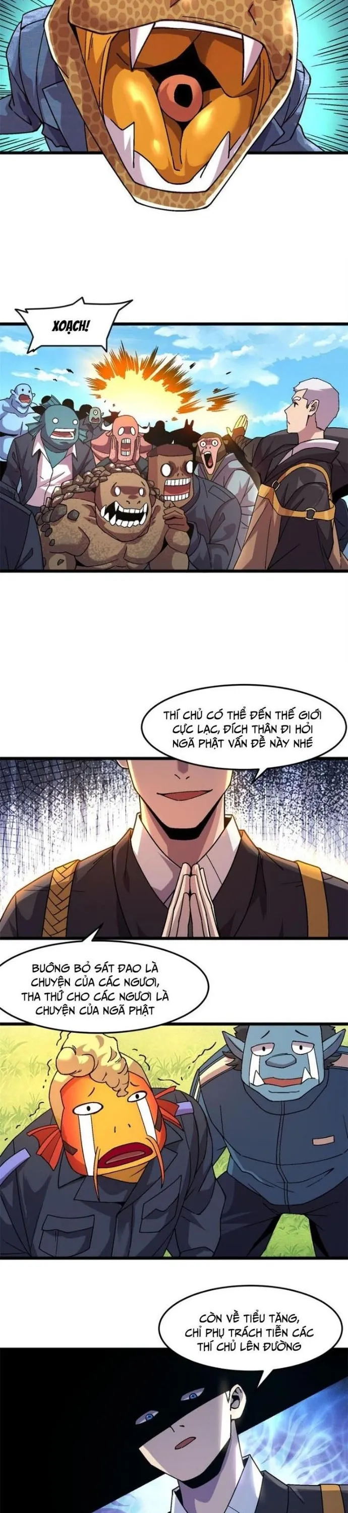 Thí chủ, lên đường thôi