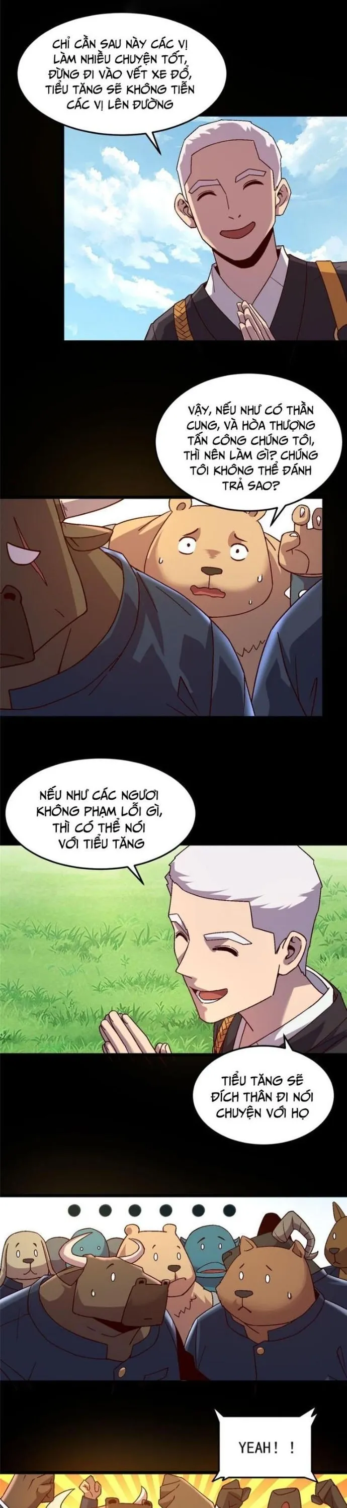 Thí chủ, lên đường thôi