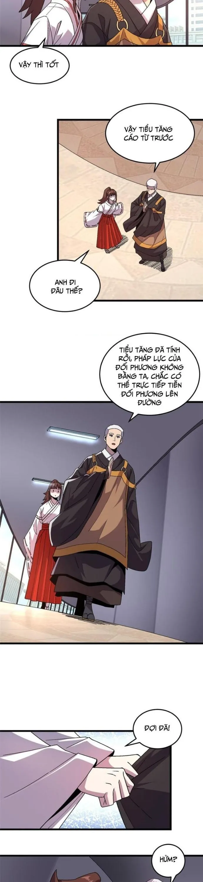 Thí chủ, lên đường thôi