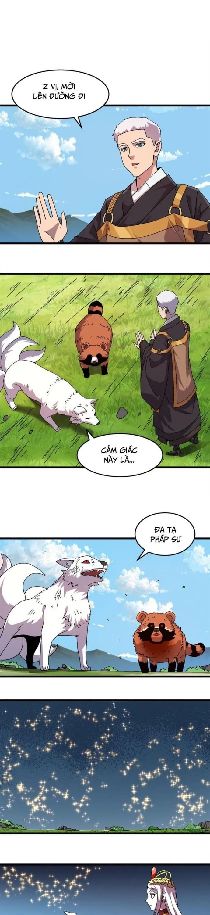 Thí chủ, lên đường thôi