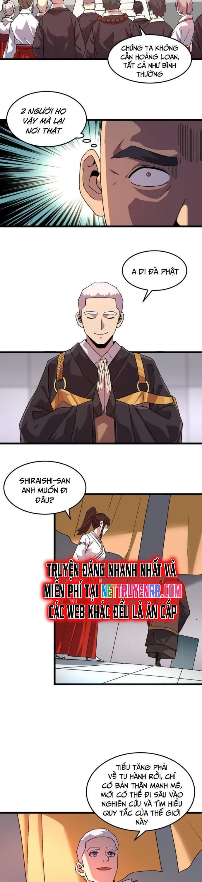 Thí chủ, lên đường thôi