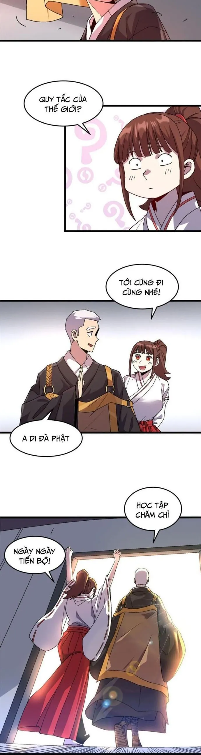 Thí chủ, lên đường thôi