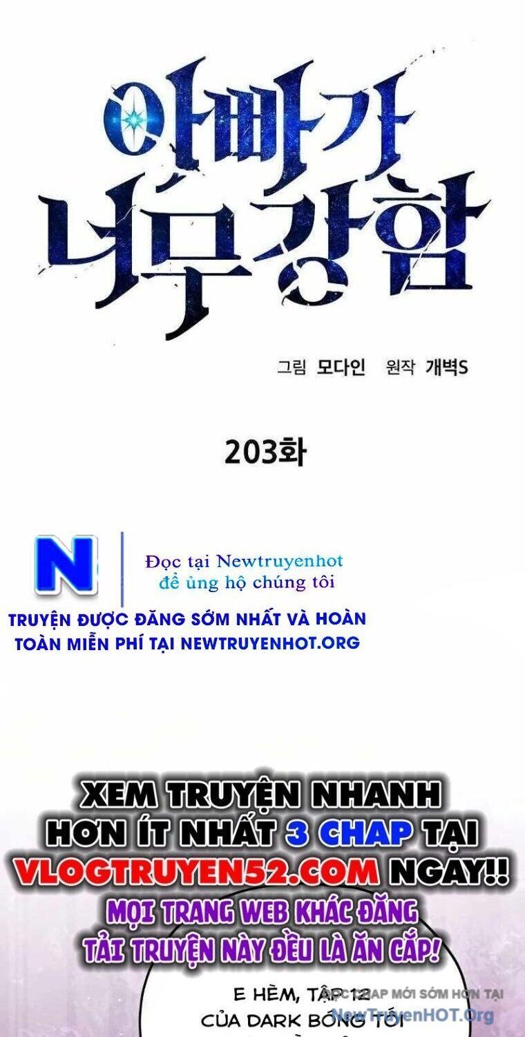Bố tôi quá mạnh