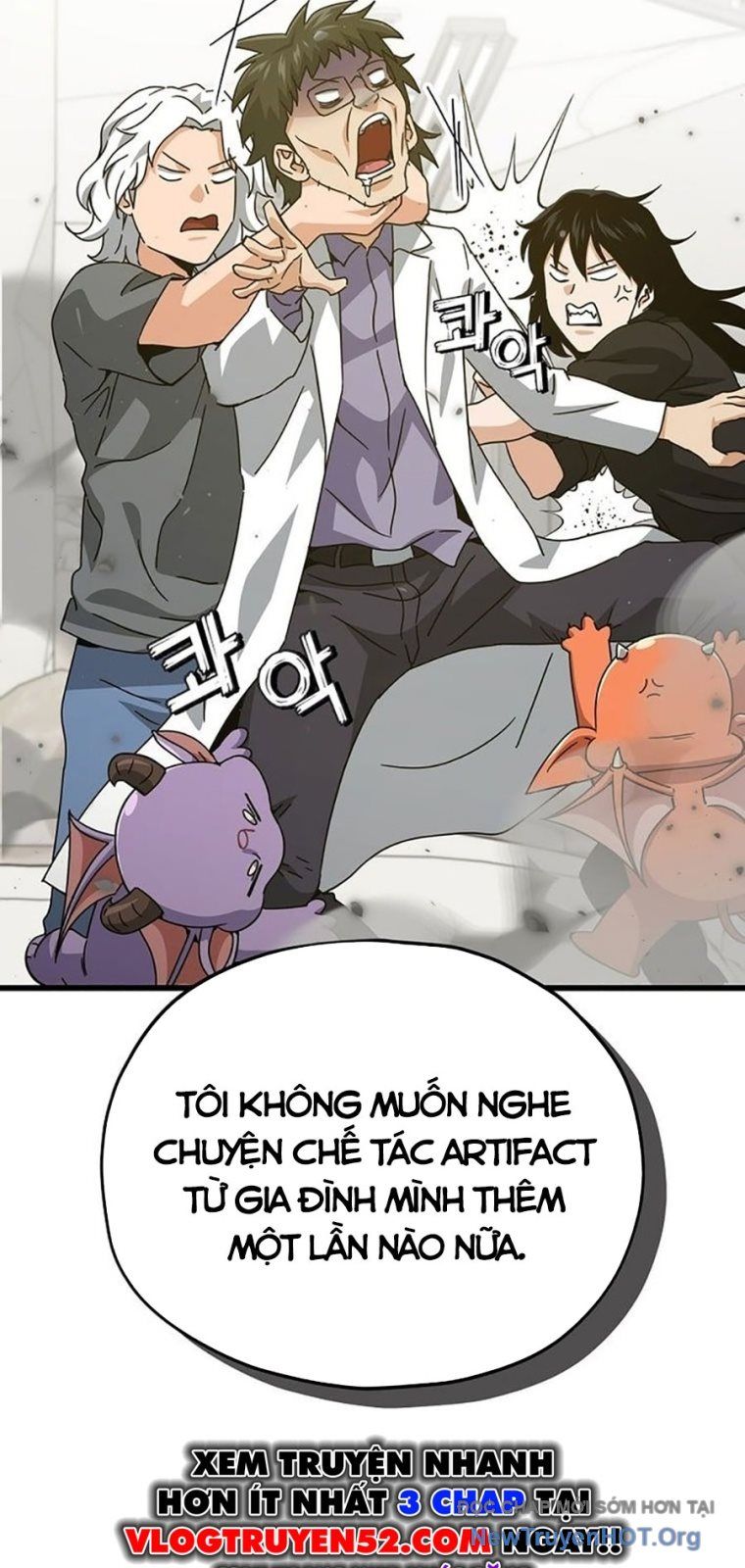 Bố tôi quá mạnh