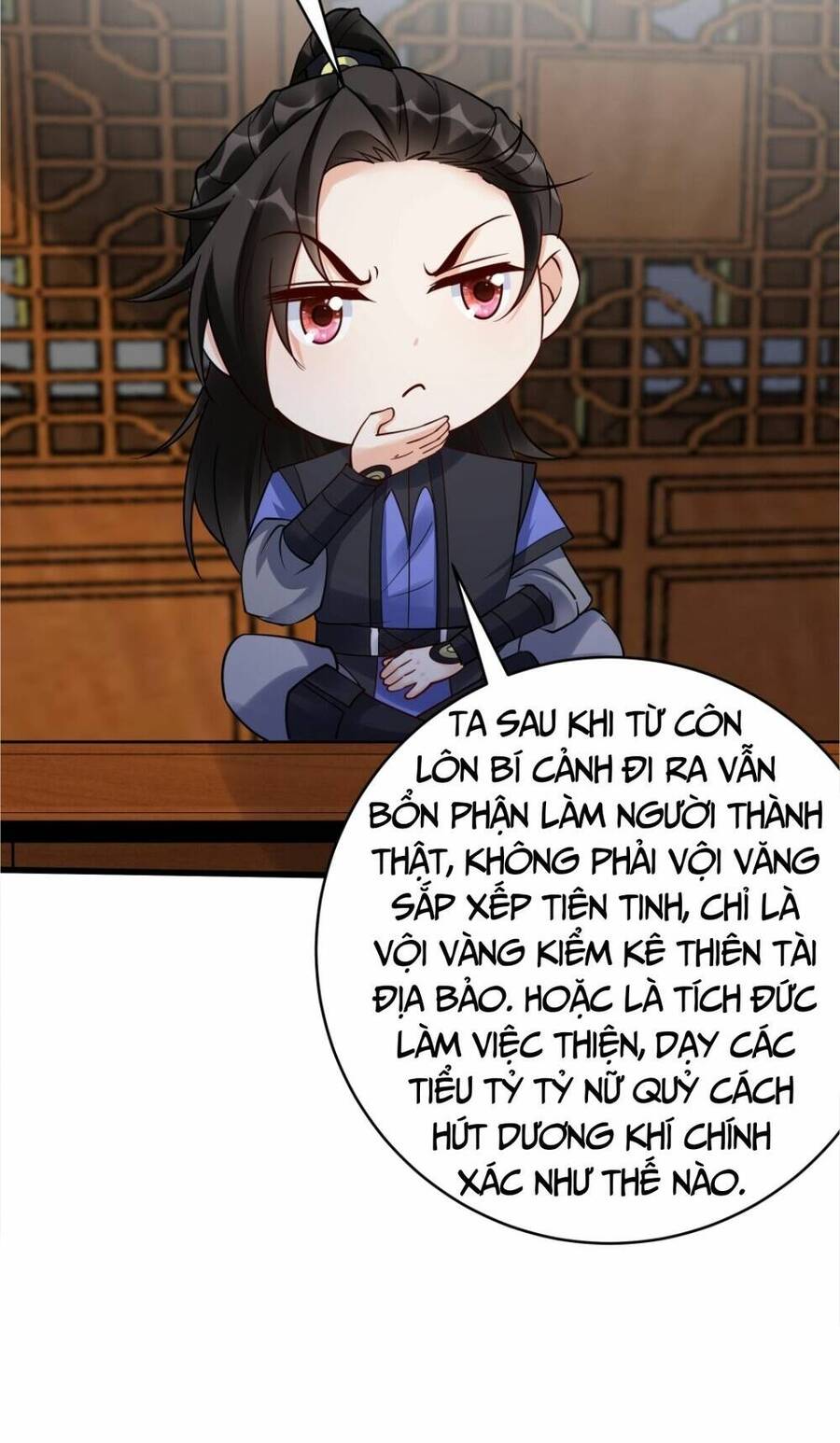 Nhân vật phản diện này có chút lương tâm, nhưng không nhiều