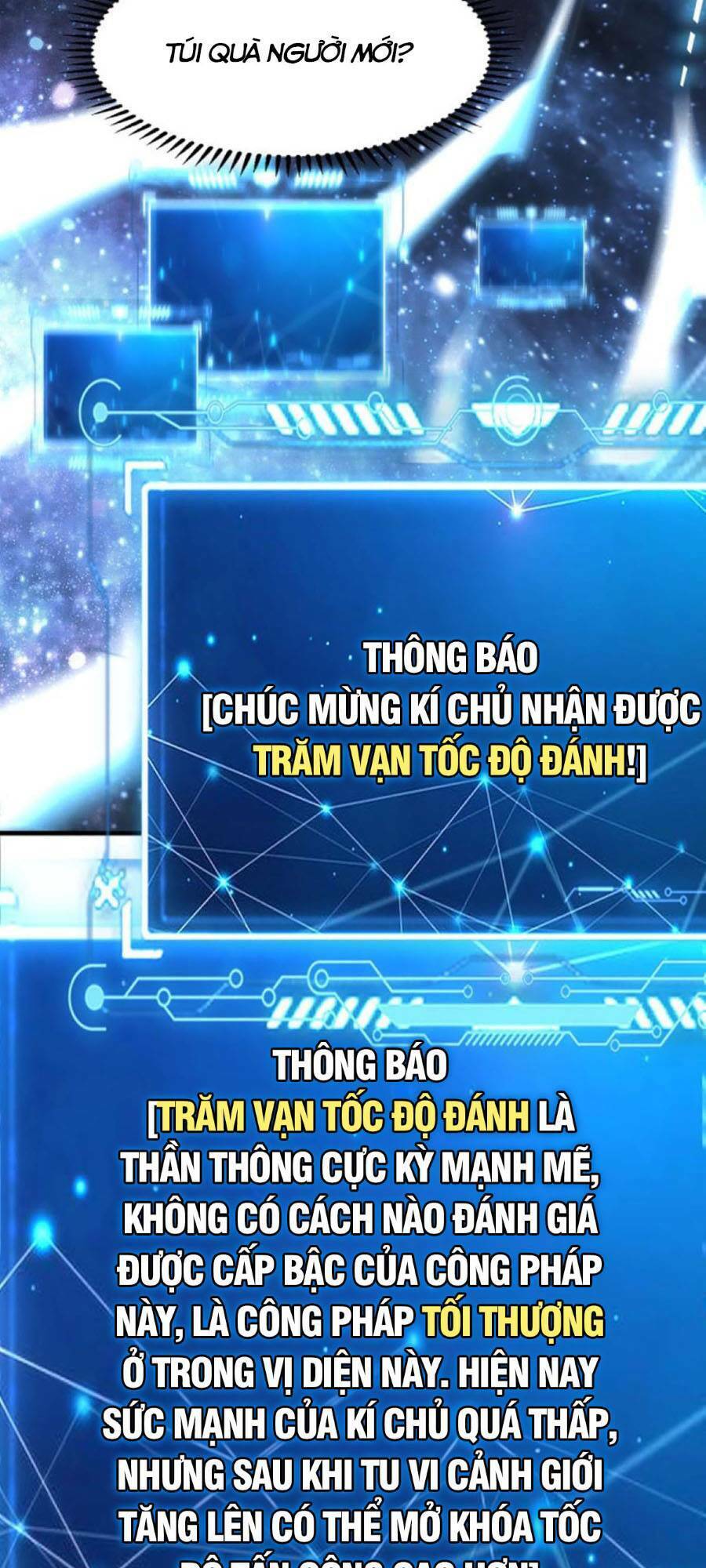Ta có trăm vạn tốc độ đánh