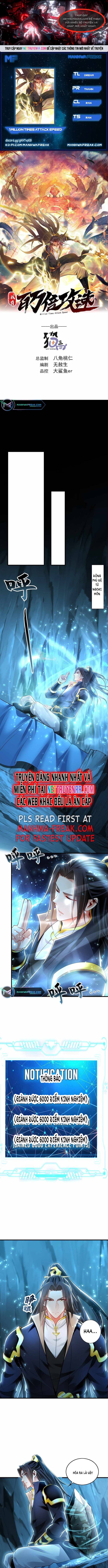 Ta có trăm vạn tốc độ đánh
