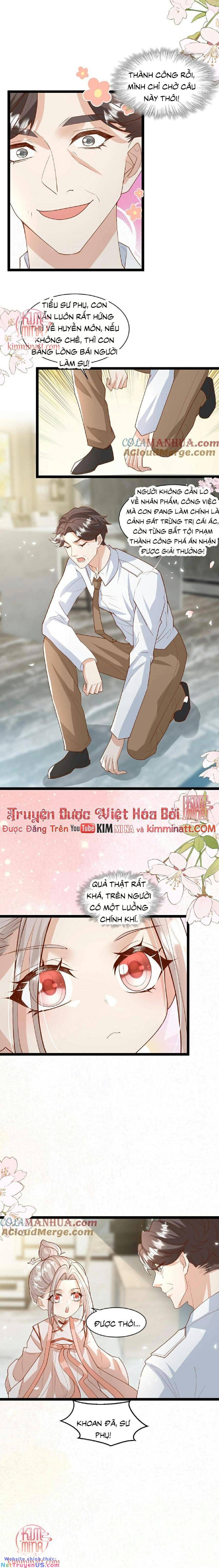Tiểu manh bảo bốn tuổi theo sư phụ xuống núi