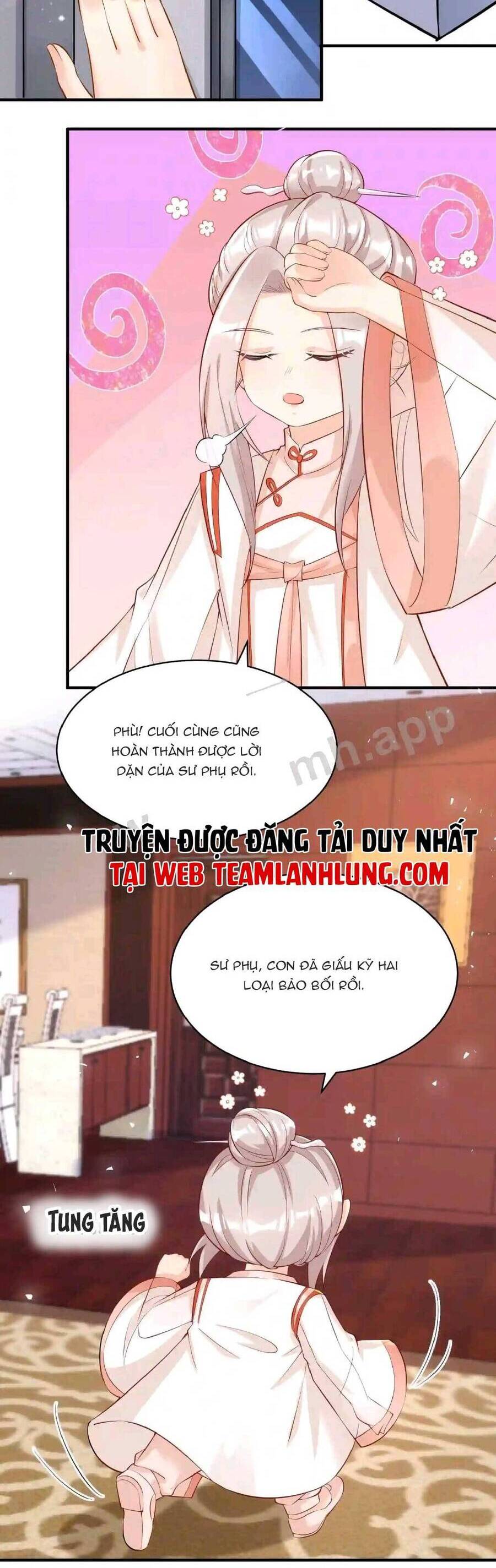 Tiểu manh bảo bốn tuổi theo sư phụ xuống núi