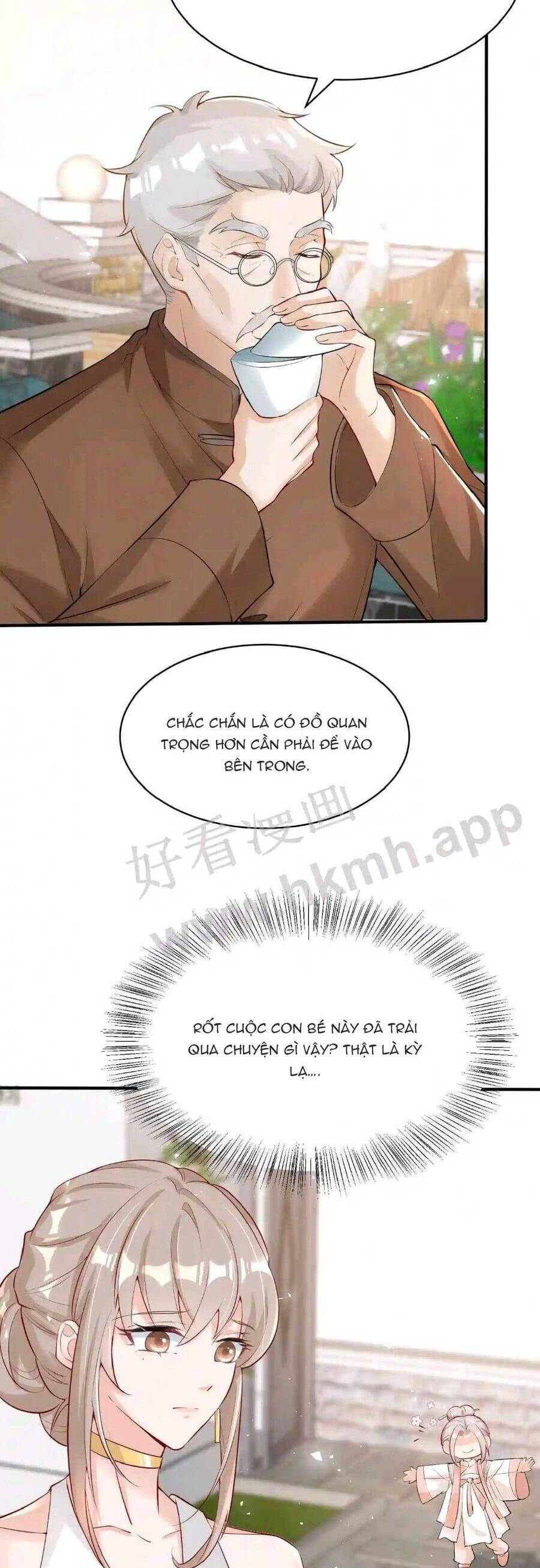 Tiểu manh bảo bốn tuổi theo sư phụ xuống núi