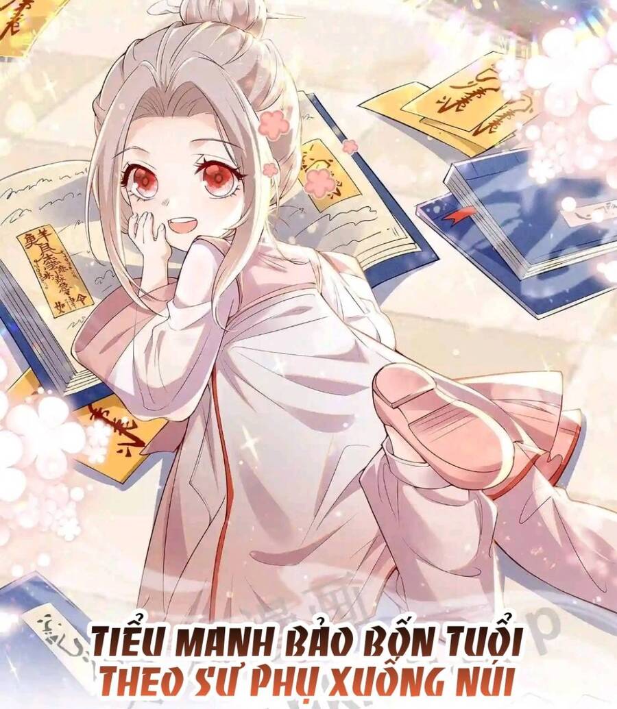 Tiểu manh bảo bốn tuổi theo sư phụ xuống núi