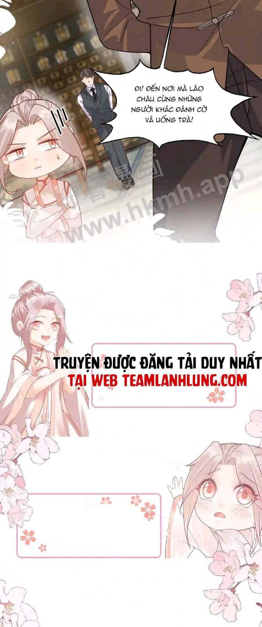 Tiểu manh bảo bốn tuổi theo sư phụ xuống núi