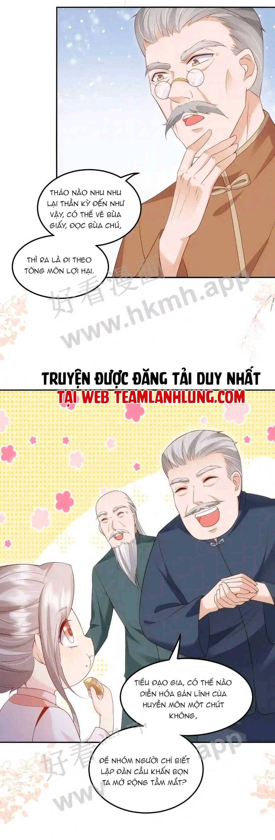 Tiểu manh bảo bốn tuổi theo sư phụ xuống núi