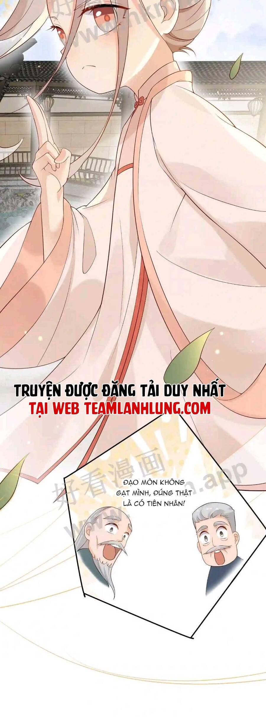 Tiểu manh bảo bốn tuổi theo sư phụ xuống núi