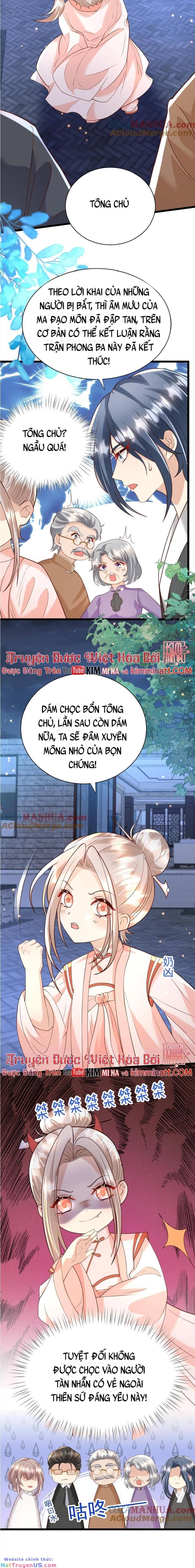 Tiểu manh bảo bốn tuổi theo sư phụ xuống núi