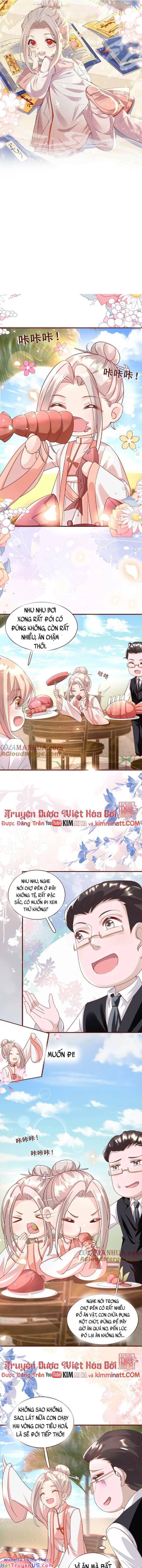 Tiểu manh bảo bốn tuổi theo sư phụ xuống núi