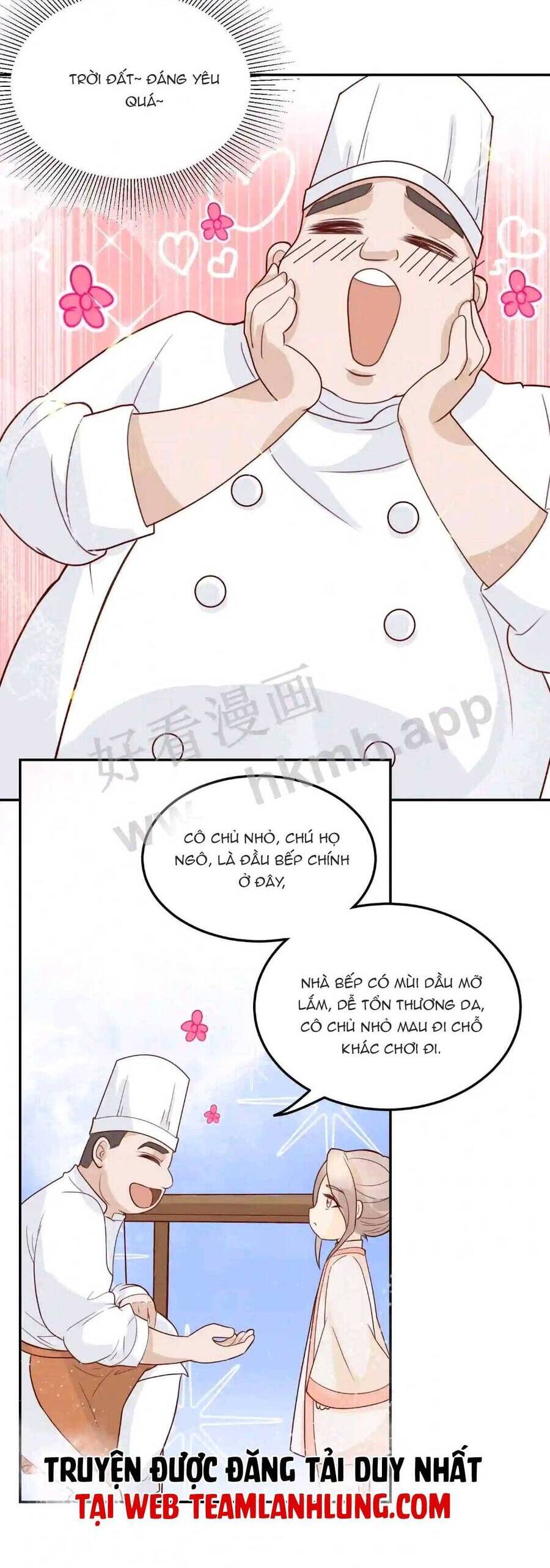 Tiểu manh bảo bốn tuổi theo sư phụ xuống núi
