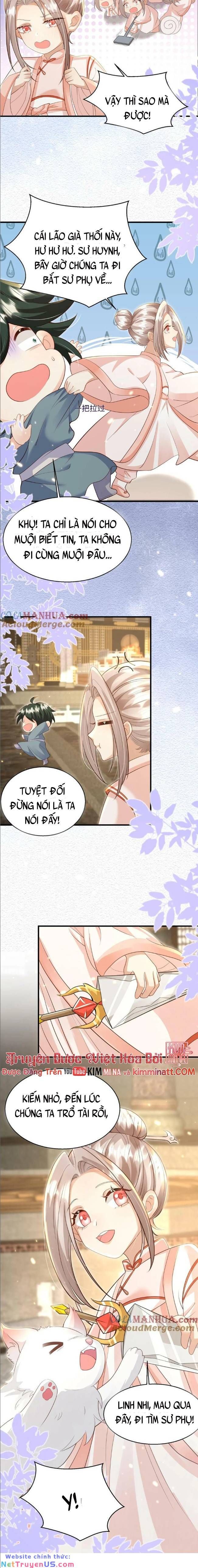 Tiểu manh bảo bốn tuổi theo sư phụ xuống núi