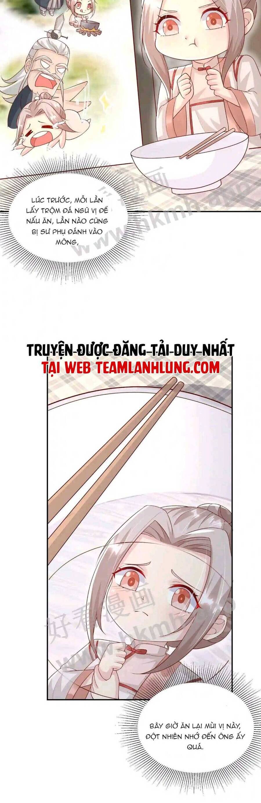 Tiểu manh bảo bốn tuổi theo sư phụ xuống núi