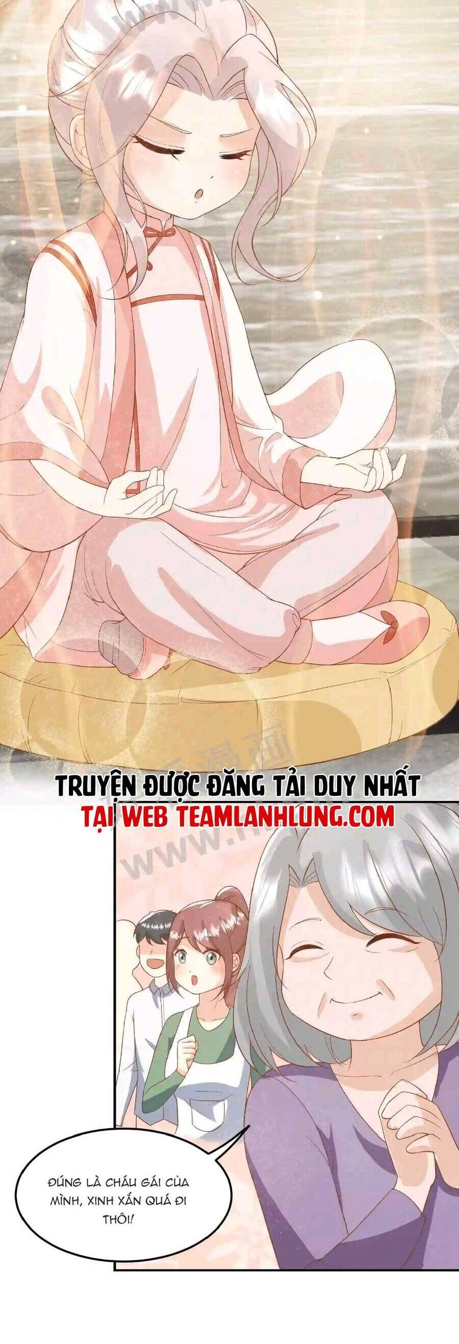 Tiểu manh bảo bốn tuổi theo sư phụ xuống núi